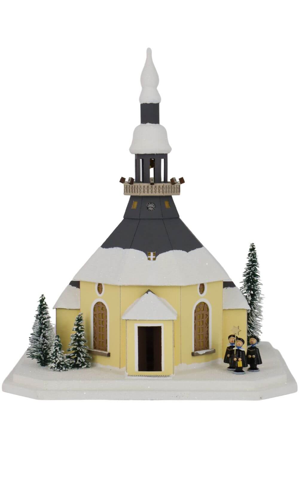 Lichterhaus Seiffener Kirche, 35 cm von Birgit Uhlig_Bild2