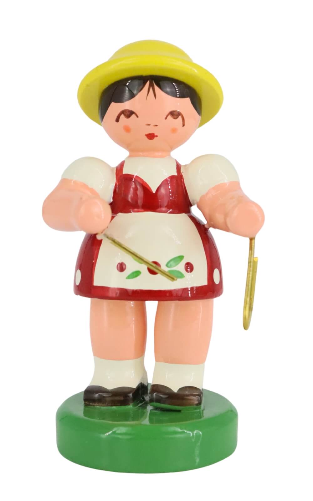Miniatur - Mädchen mit Triangel von Figurenland Uhlig GmbH_1