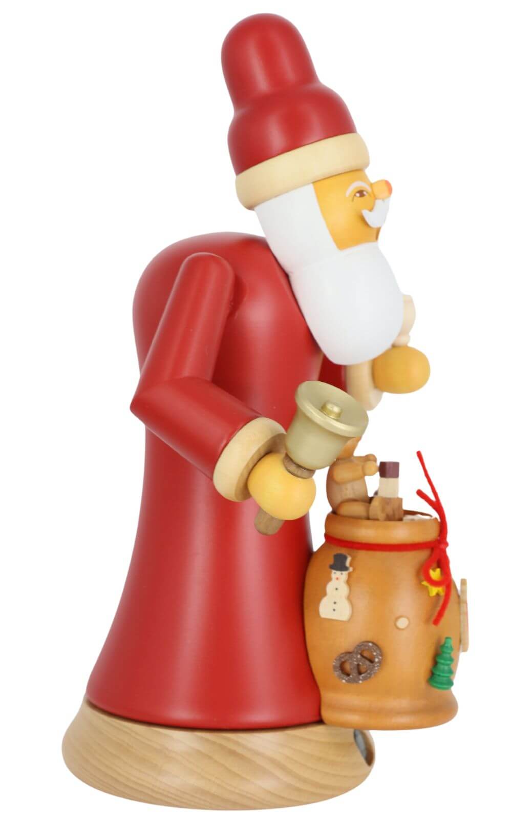 Räuchermännchen Weihnachtsmann mit Geschenken von Müller Kleinkunst_2