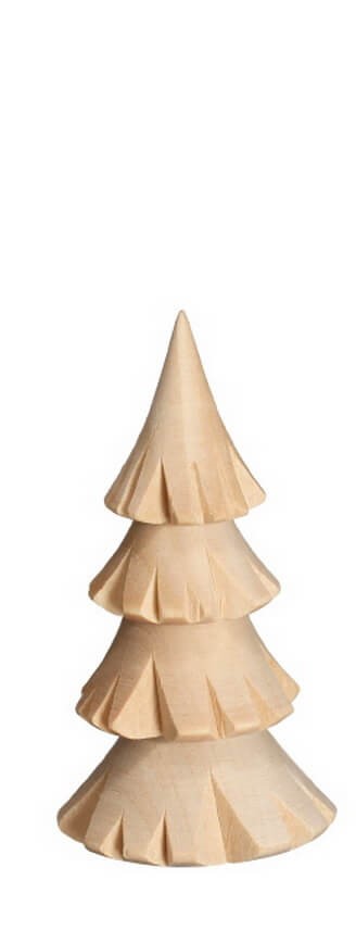 Baum, geschnitzt, 7 cm von Romy Thiel