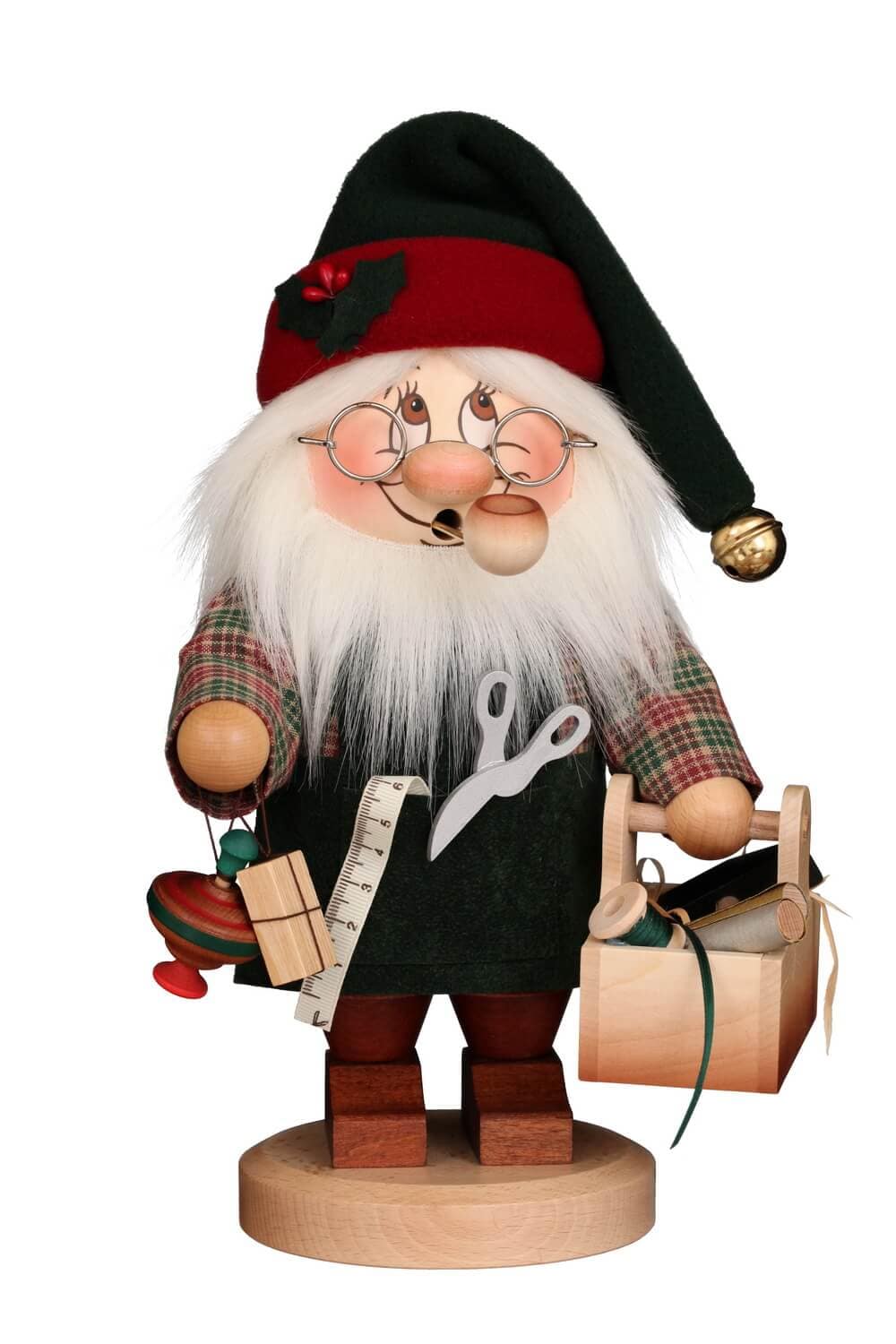 Räuchermännchen Wichtel Weihnachtsmann, 29 cm von Christian Ulbricht