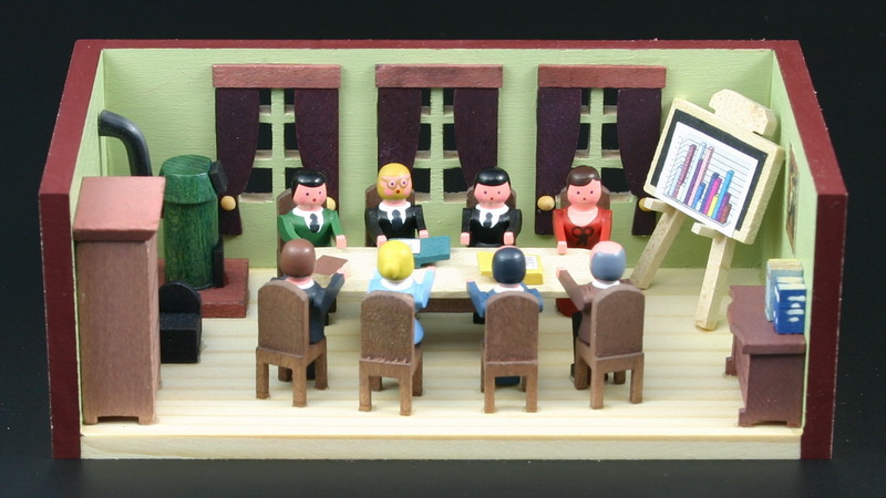 Miniaturstübchen Sitzungszimmer von Gunter Flath