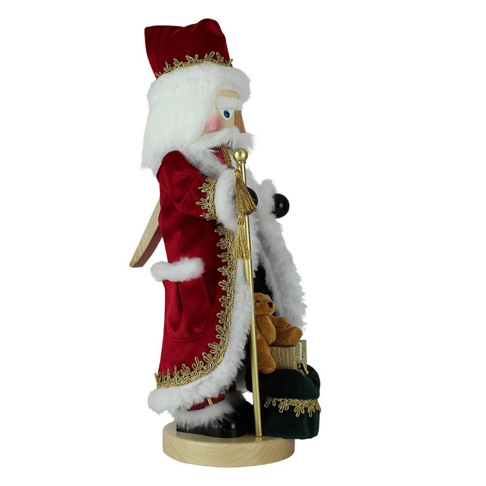 Nussknacker Cozy Santa mit Spieluhr, 49 cm von Steinbach_2