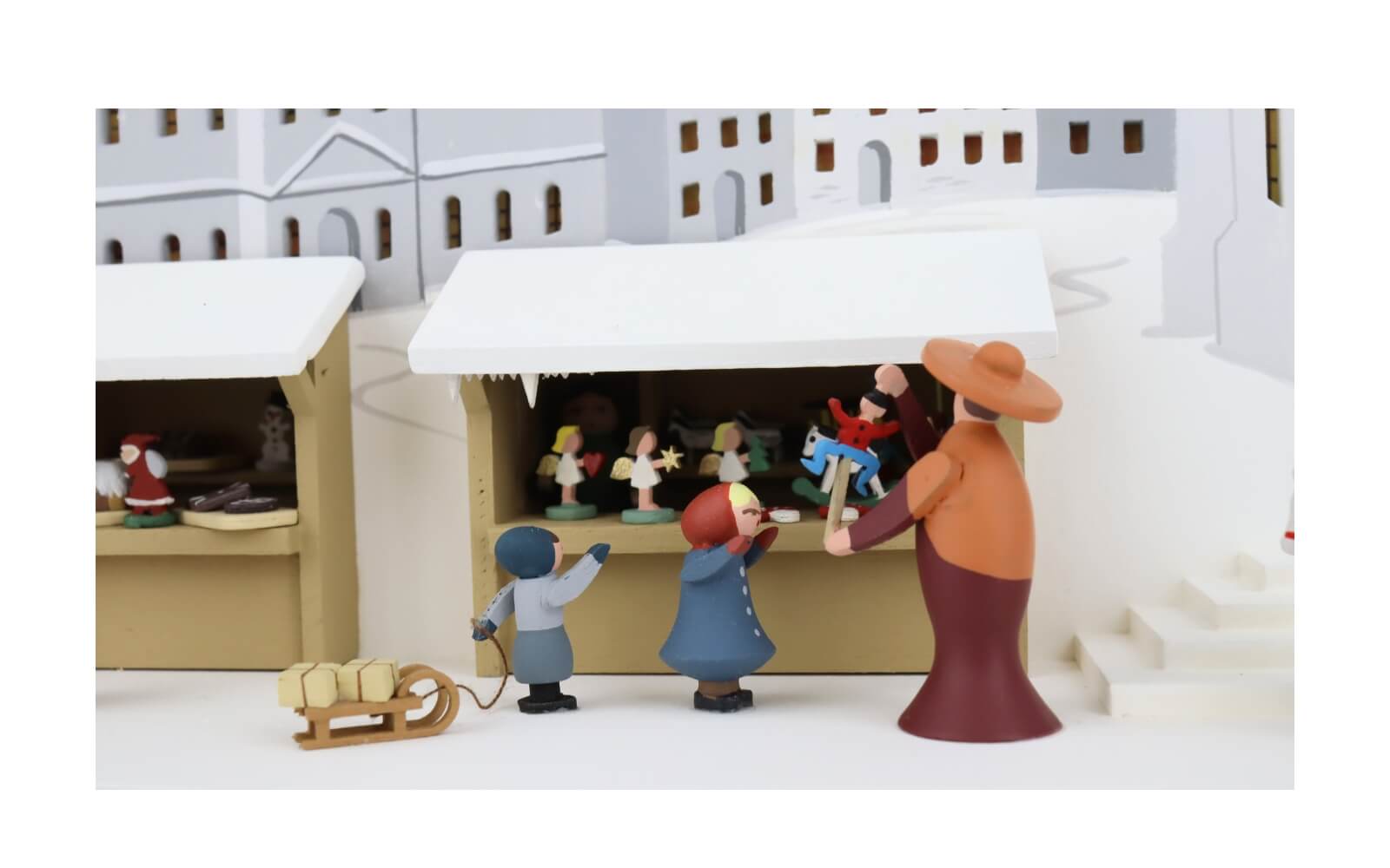 Schwibbogen Frauenkirche Dresden mit Striezelmarkt von Klaus Kolbe_3