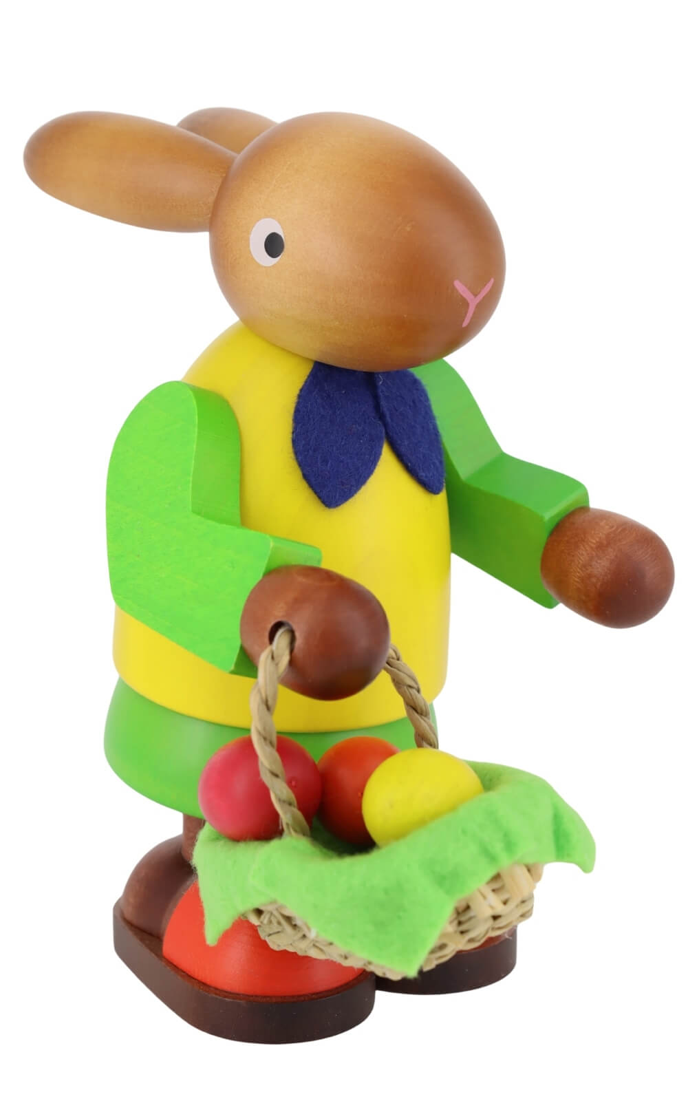 Osterhase - Hasenfrau mit Eierkorb, 17 cm von Christian Ulbricht_3