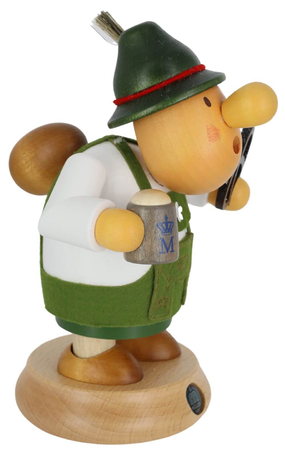 Räuchermännchen Müllerchen® Bayer in Tracht von Müller Kleinkunst_2