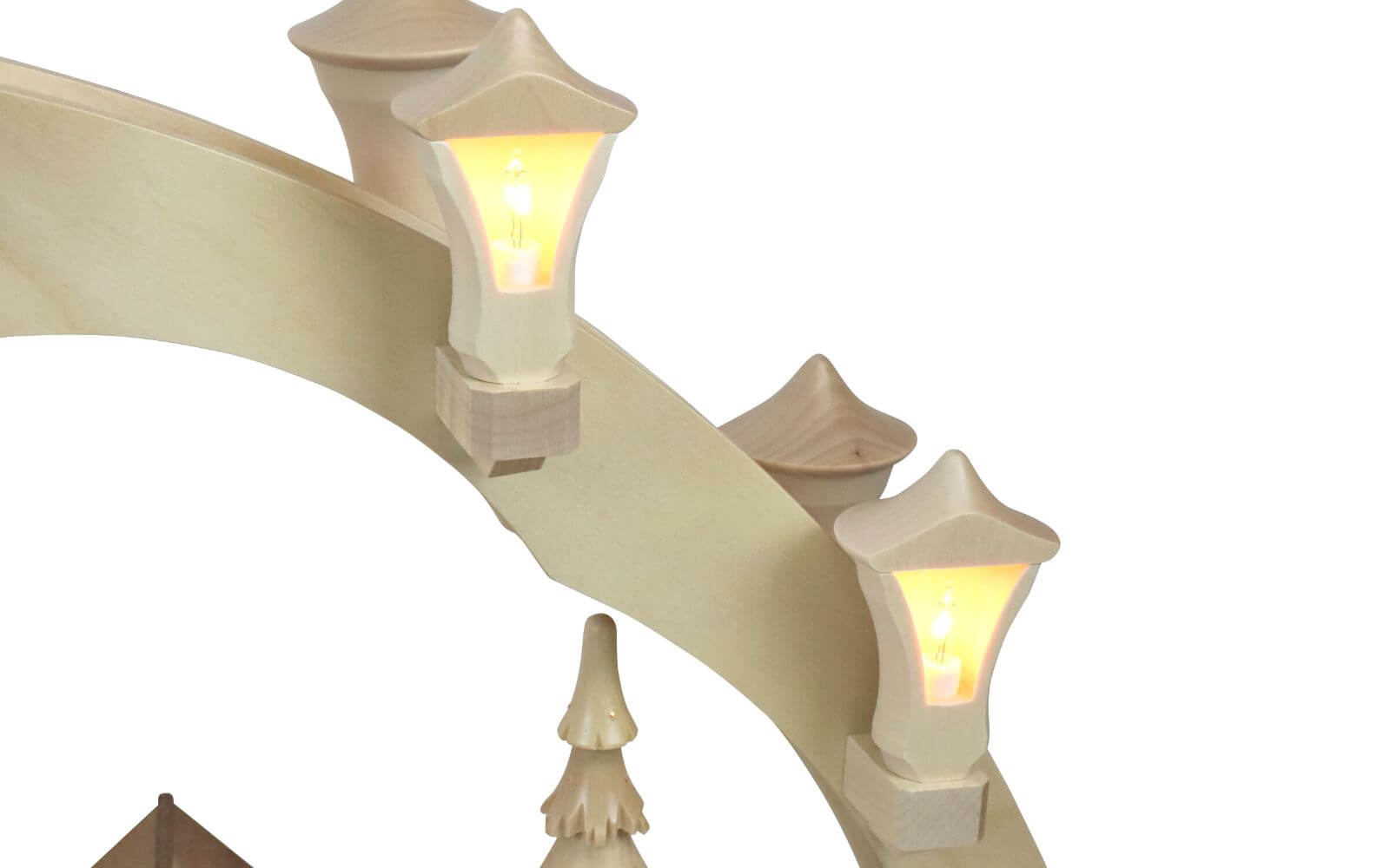 Schwibbogen Weihnachtsmarkt, 80 cm von Richard Glässer_2