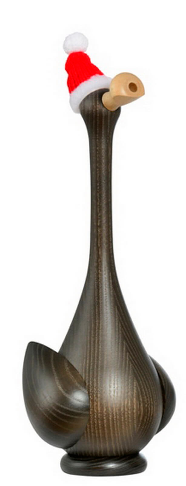 Räuchermännchen Weihnachtsente Gustav im Farbton - Mooreiche, 34 cm von KWO_1