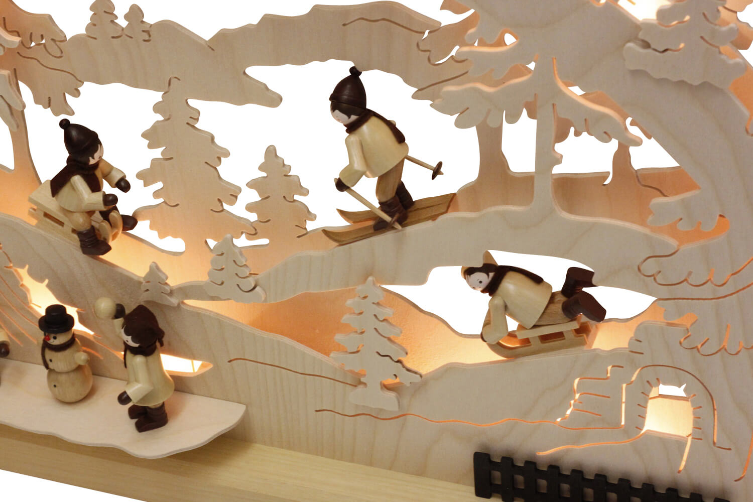 Schwibbogen Winterlandschaft, 63 cm von Romy Thiel_Bild3