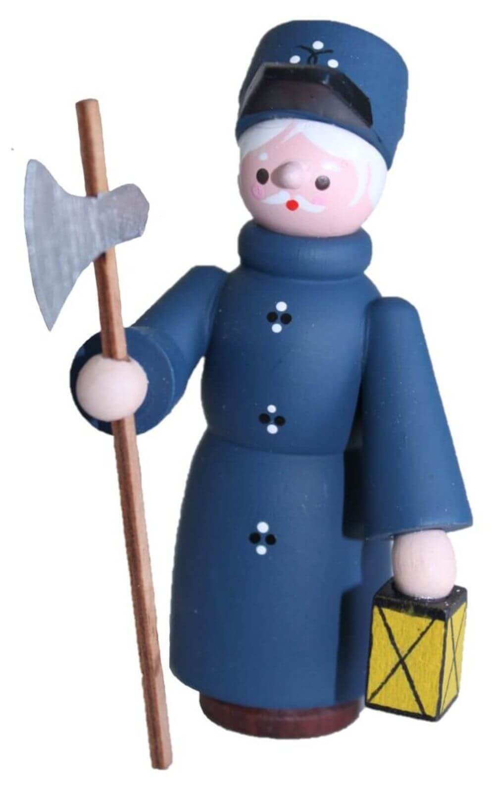 Miniatur Nachtwächter, blau, 7 cm von Romy Thiel