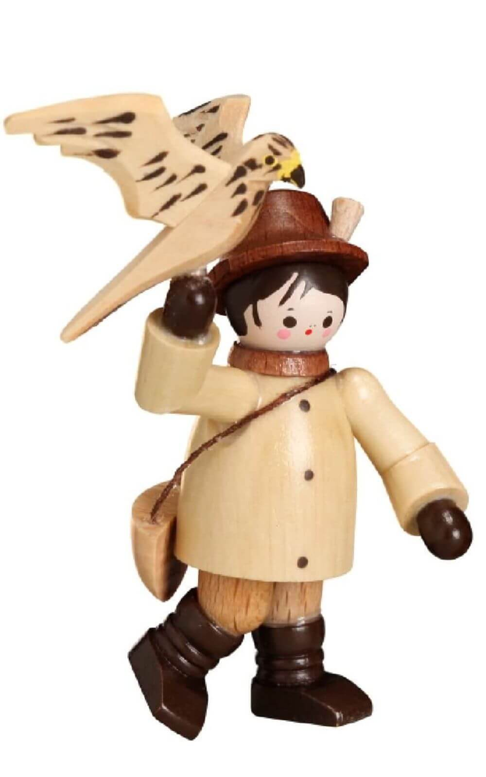 Miniatur Falkner, 7 cm von Romy Thiel