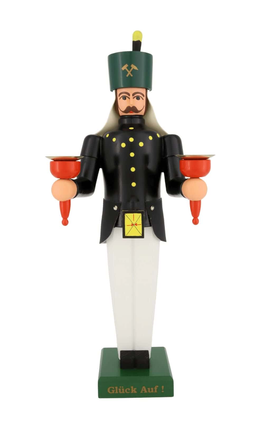 Bergmann, 38 cm, farbig für Wachskerzen von SEIFFEN.COM_1