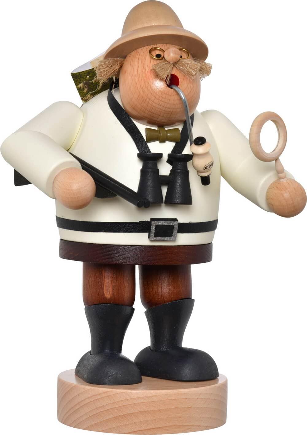 Räuchermännchen Entdecker, farbig, 21 cm von KWO