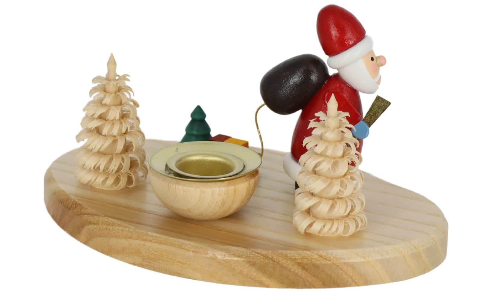 Weihnachtskerzenhalter Weihnachtsmann von Knuth Neuber_2