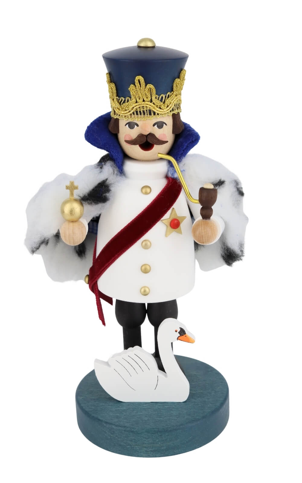 Räuchermännchen König Ludwig, 20 cm von Richard Glässer, Made in Germany