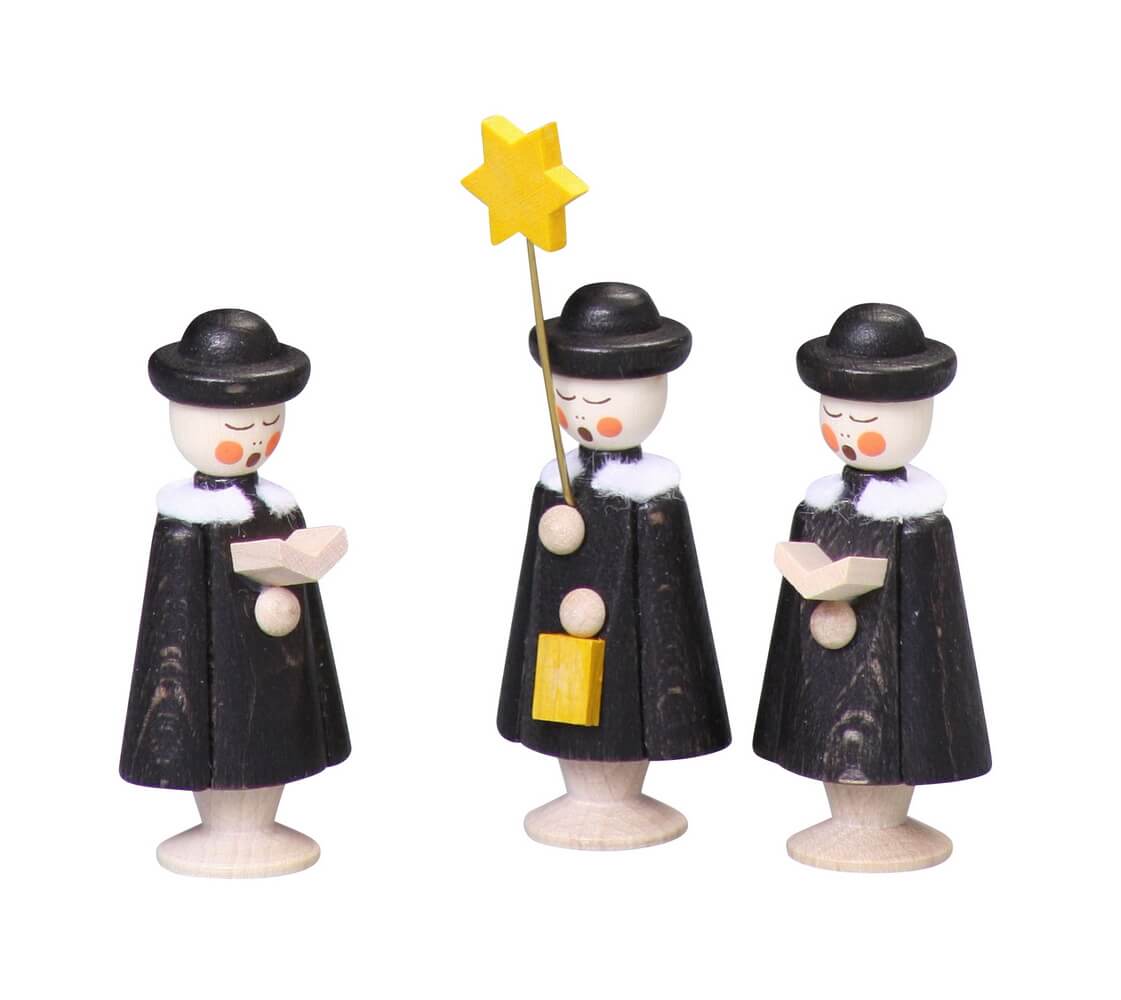 Kurrende 3-teilig, schwarz, 5 cm von Thomas Preißler