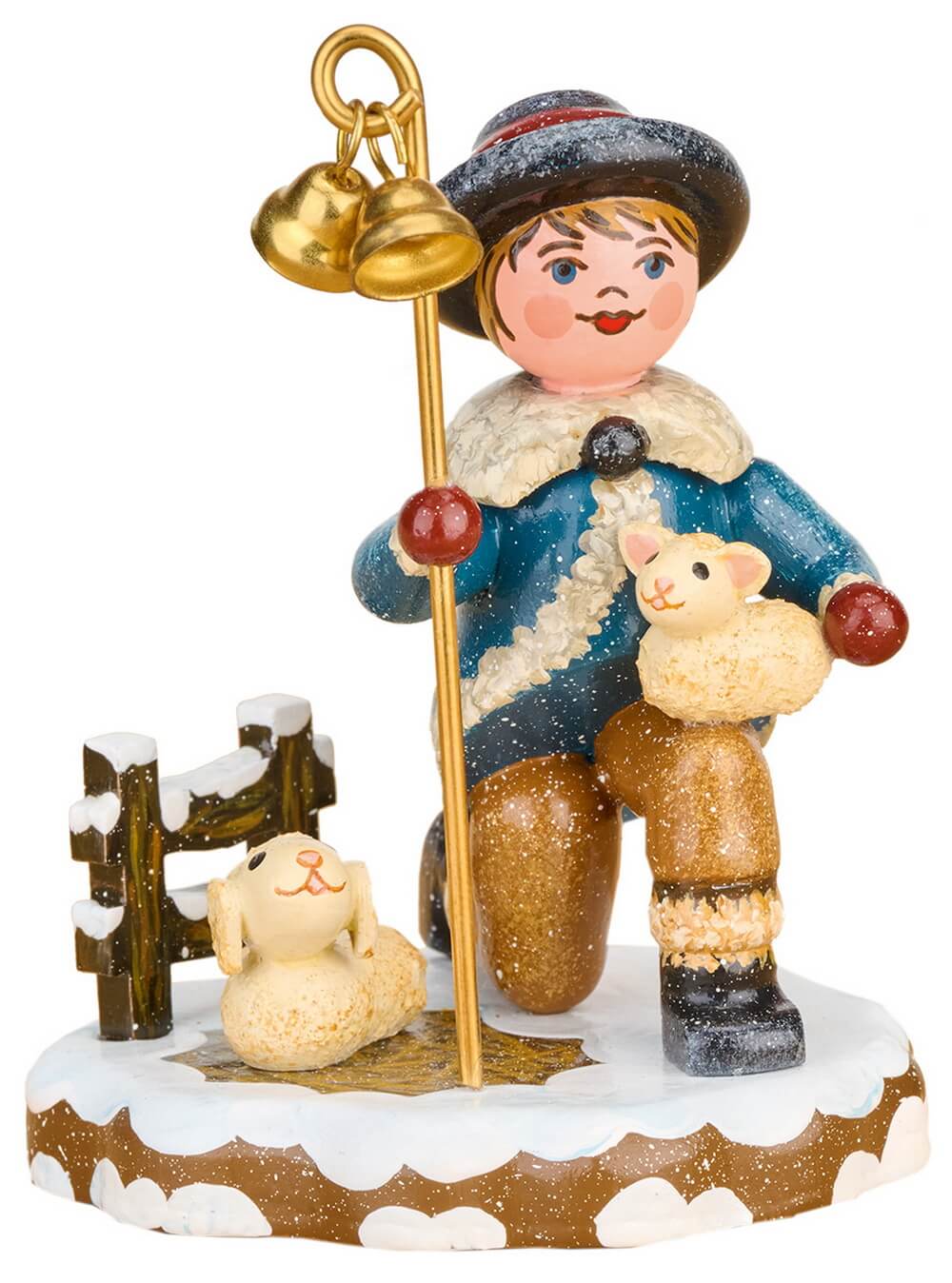 Winterkind Sternsinger Hirte von Hubrig Volkskunst