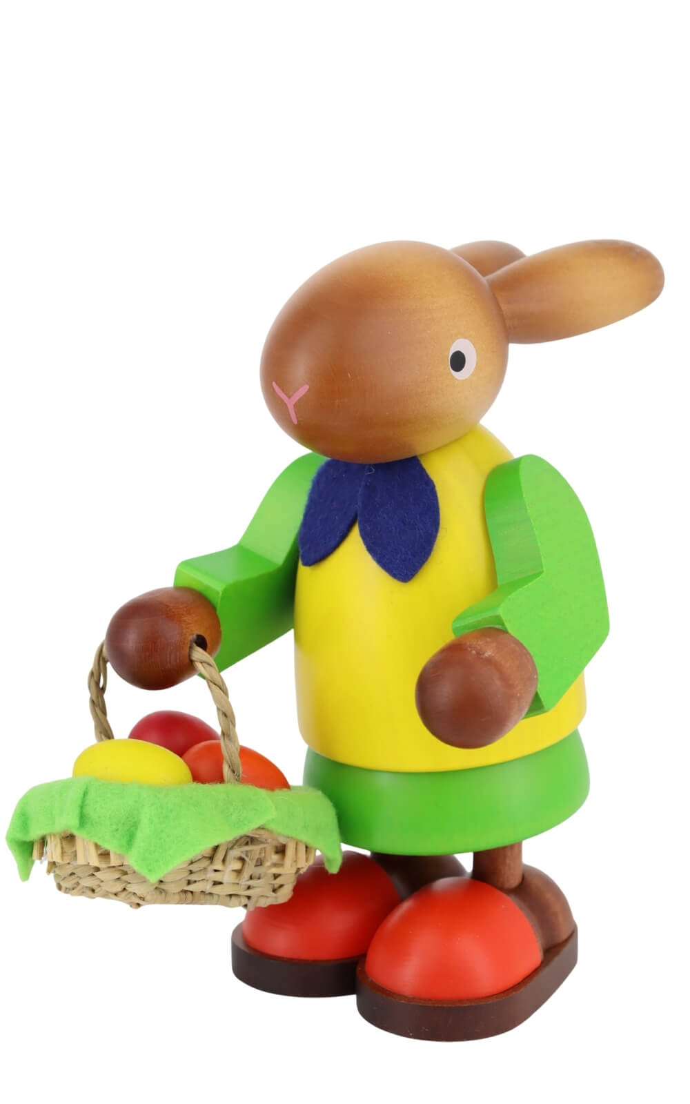 Osterhase - Hasenfrau mit Eierkorb, 17 cm von Christian Ulbricht_2