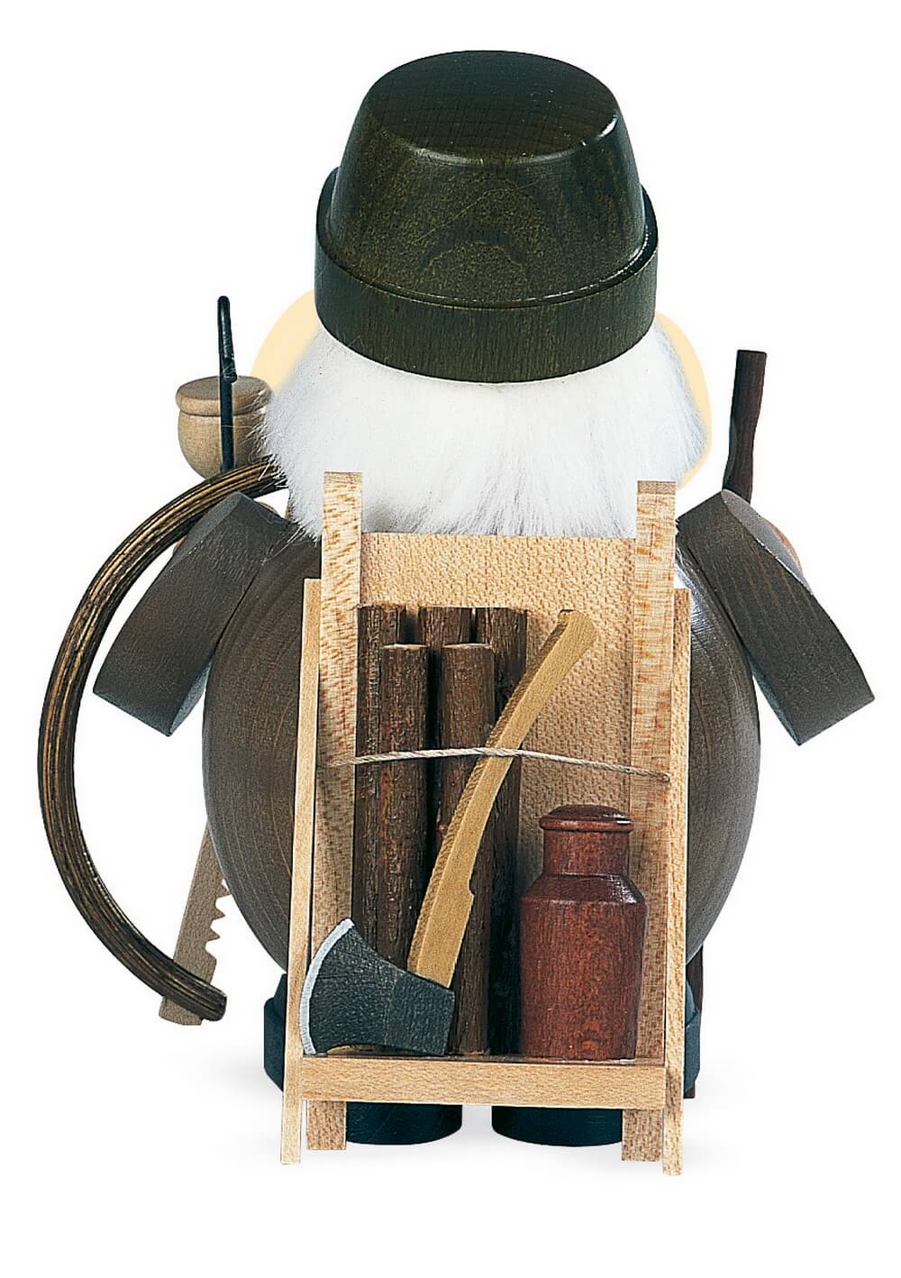 Räuchermännchen Waldarbeiter von Müller Kleinkunst Bild 2