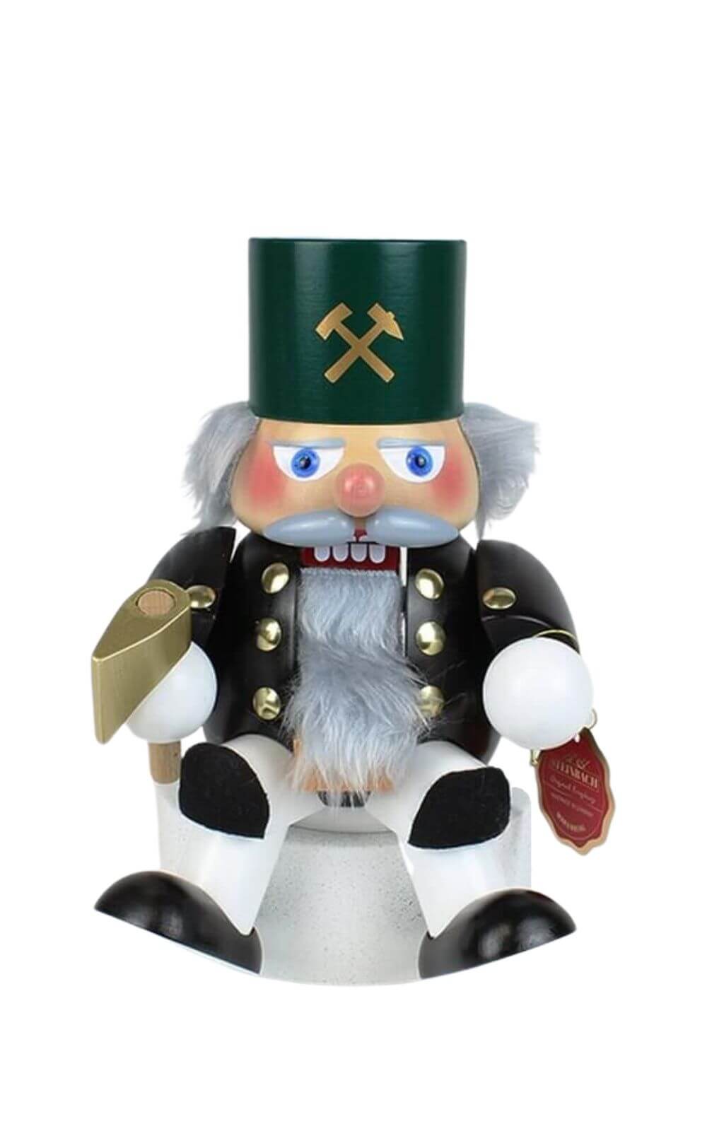 Nussknacker Kantenhocker Bergmann, 20 cm von Steinbach