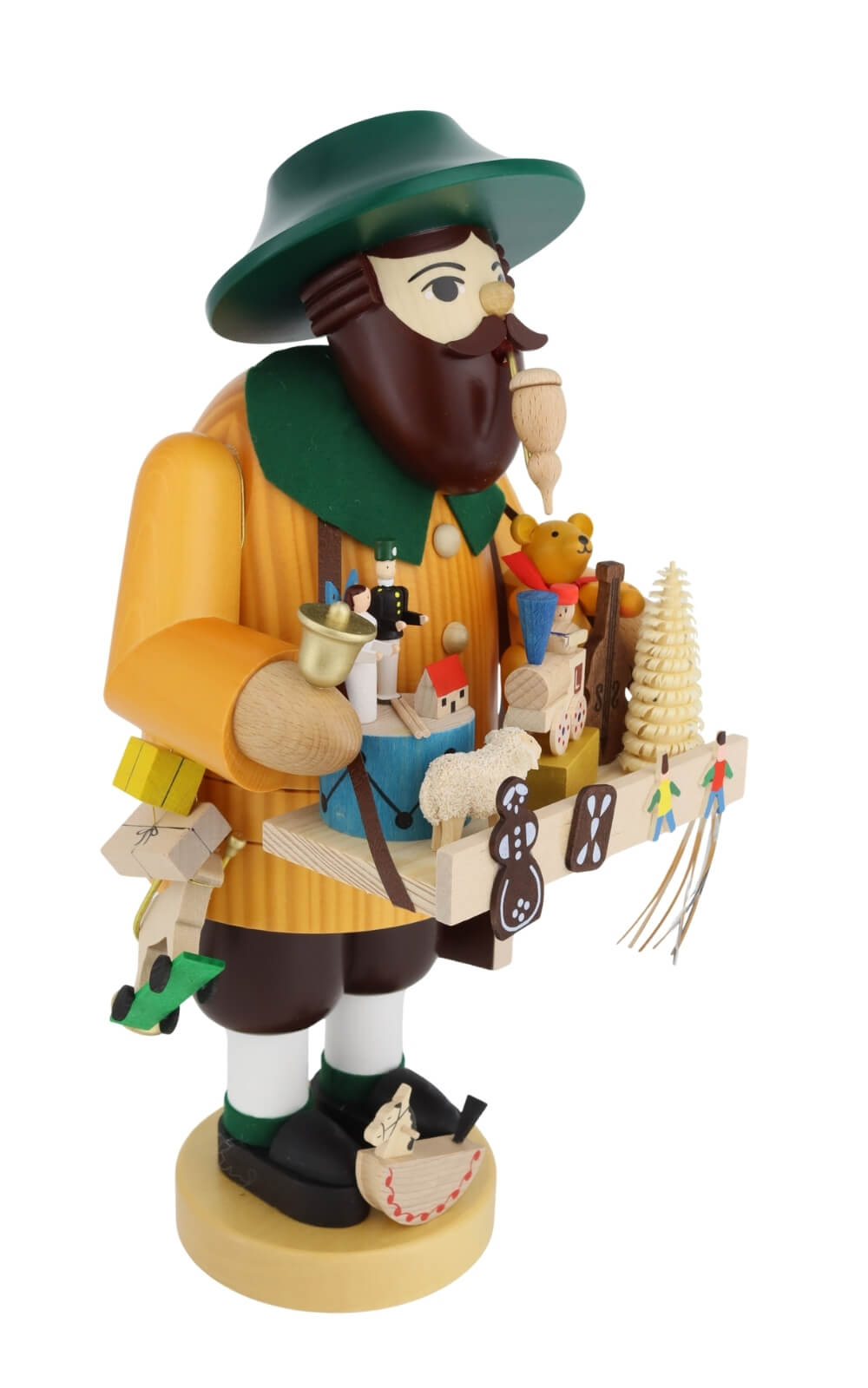 Räuchermännchen Spielzeughändler, 36 cm von Richard Glässer