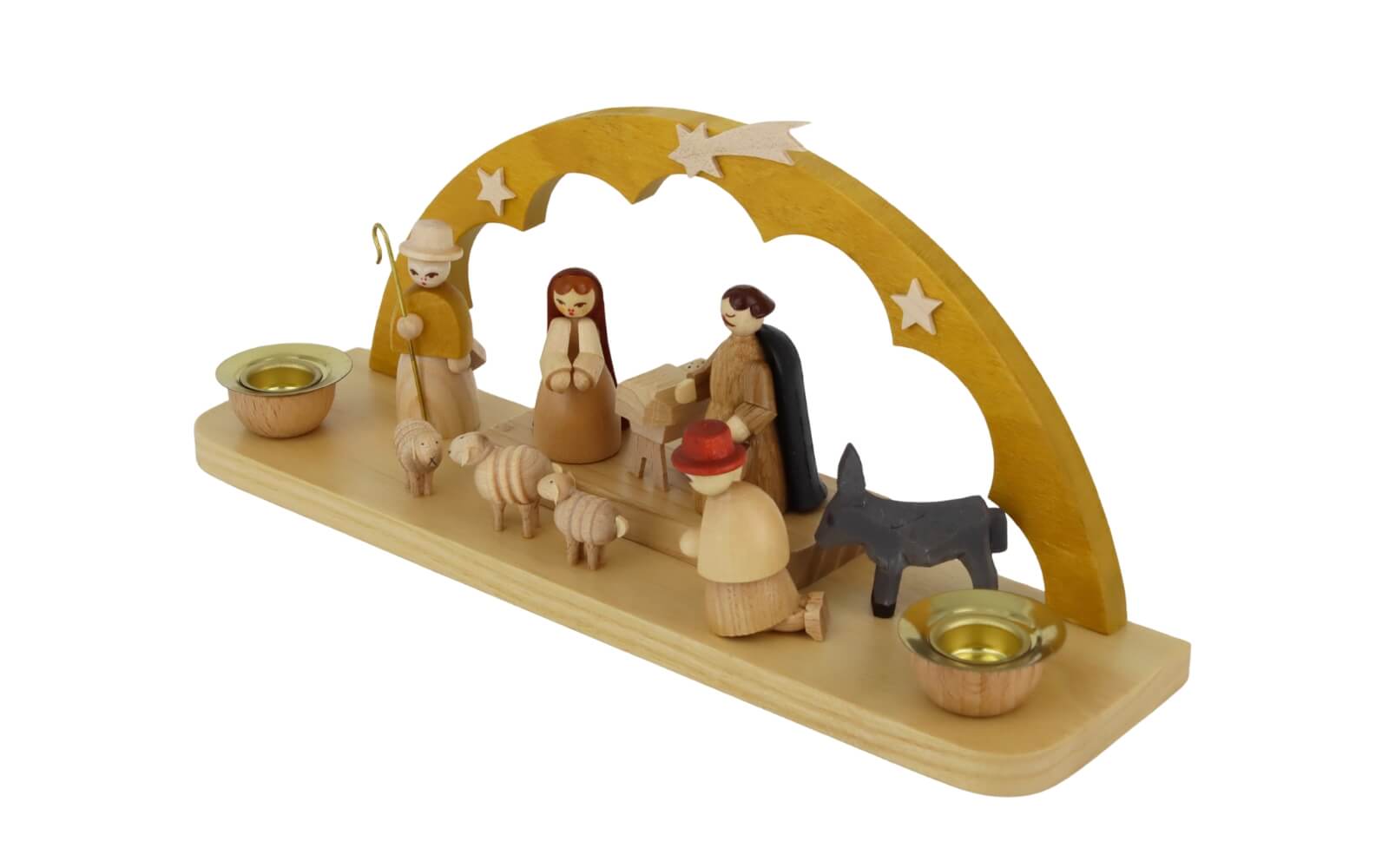 Kerzenhalter Heilige Familie, 20 cm von Richard Glässer_2