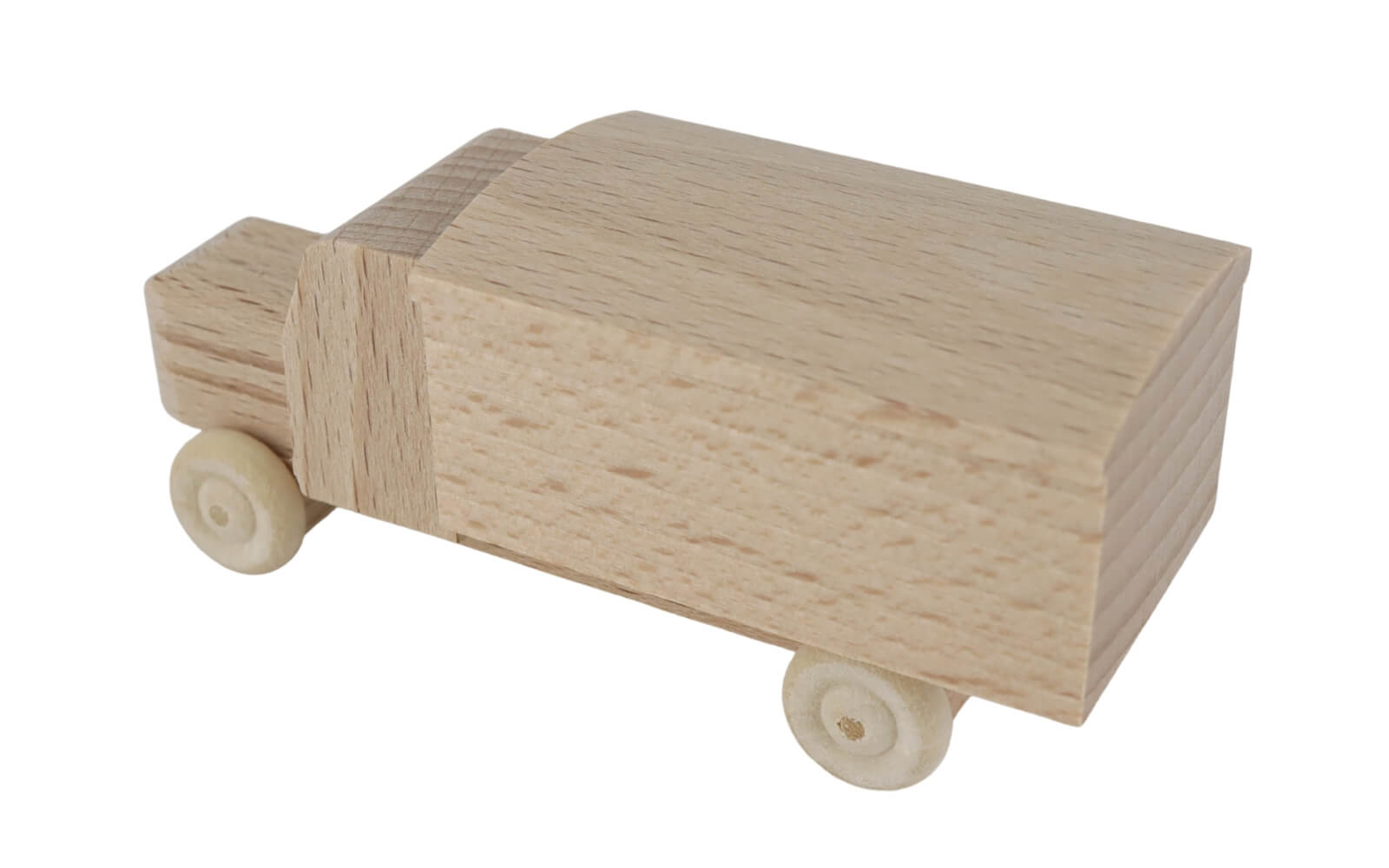 Holzspielzeug - LKW mit Koffer in natur von Robbi Weber_3