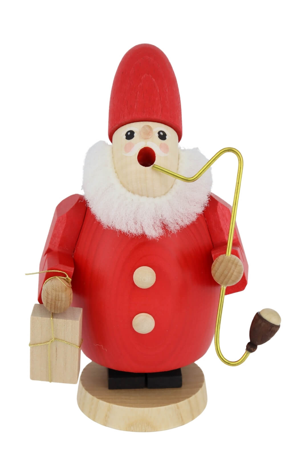 Räuchermännchen Weihnachtsmann, 16 cm, farbig von Richard Glässer
