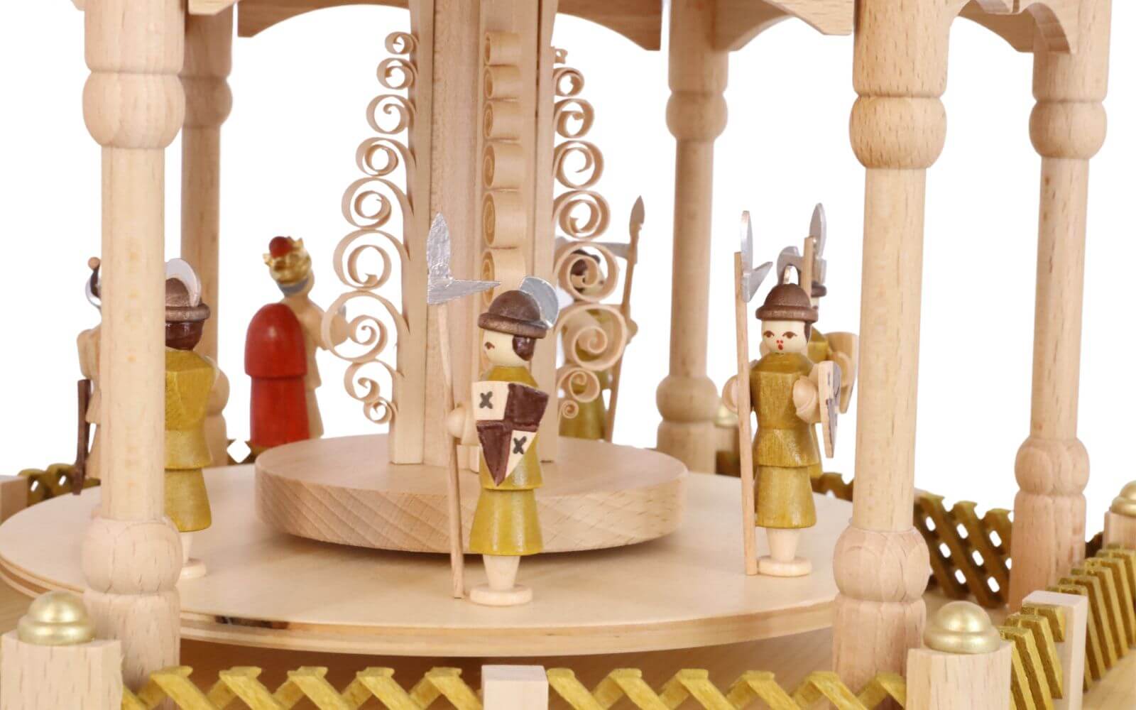 Weihnachtspyramide Heilige Geschichte, 5 - stöckig, elektrisch von Richard Glässer_3