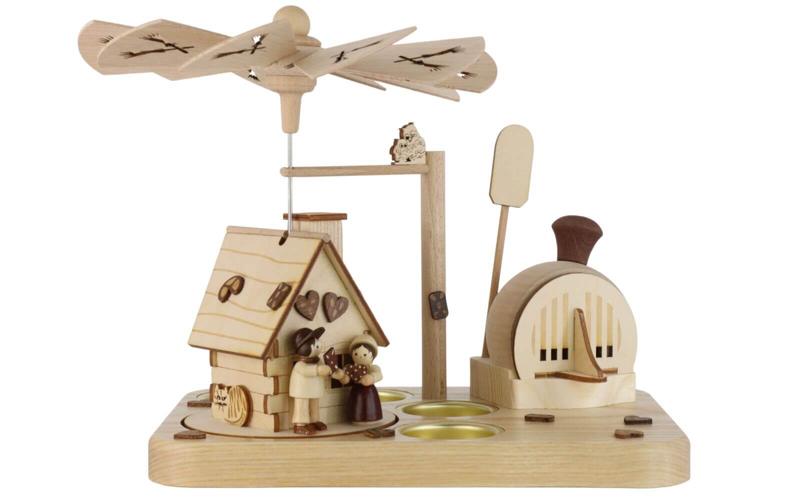 Weihnachtspyramide & Räucherpyramide Hänsel und Gretel von Legler_1