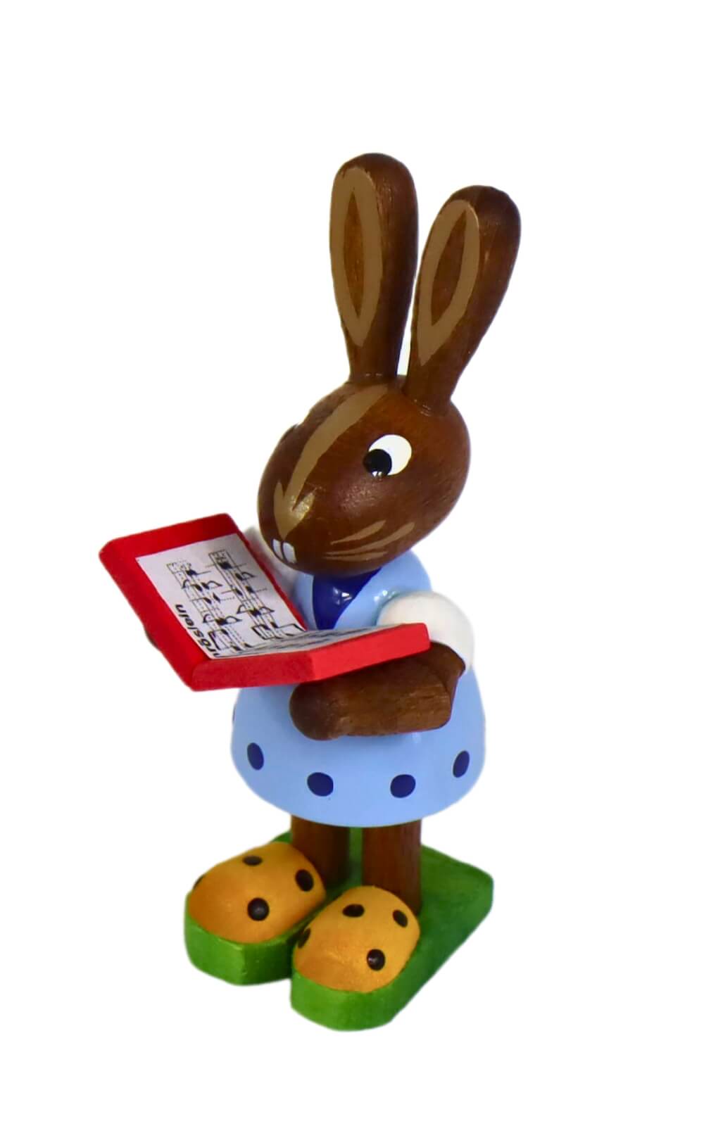 Osterhase - Mädchen mit Buch von Figurenland Uhlig GmbH_2