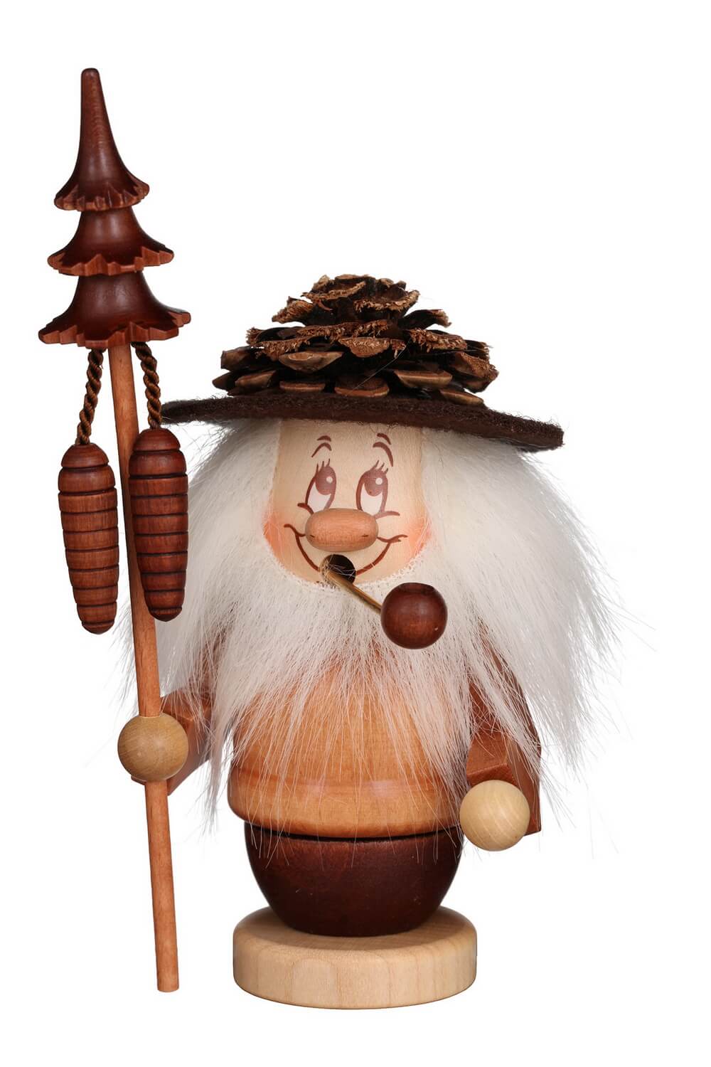Räuchermännchen Miniwichtel Zapfenmännel, 14 cm von Christian Ulbricht