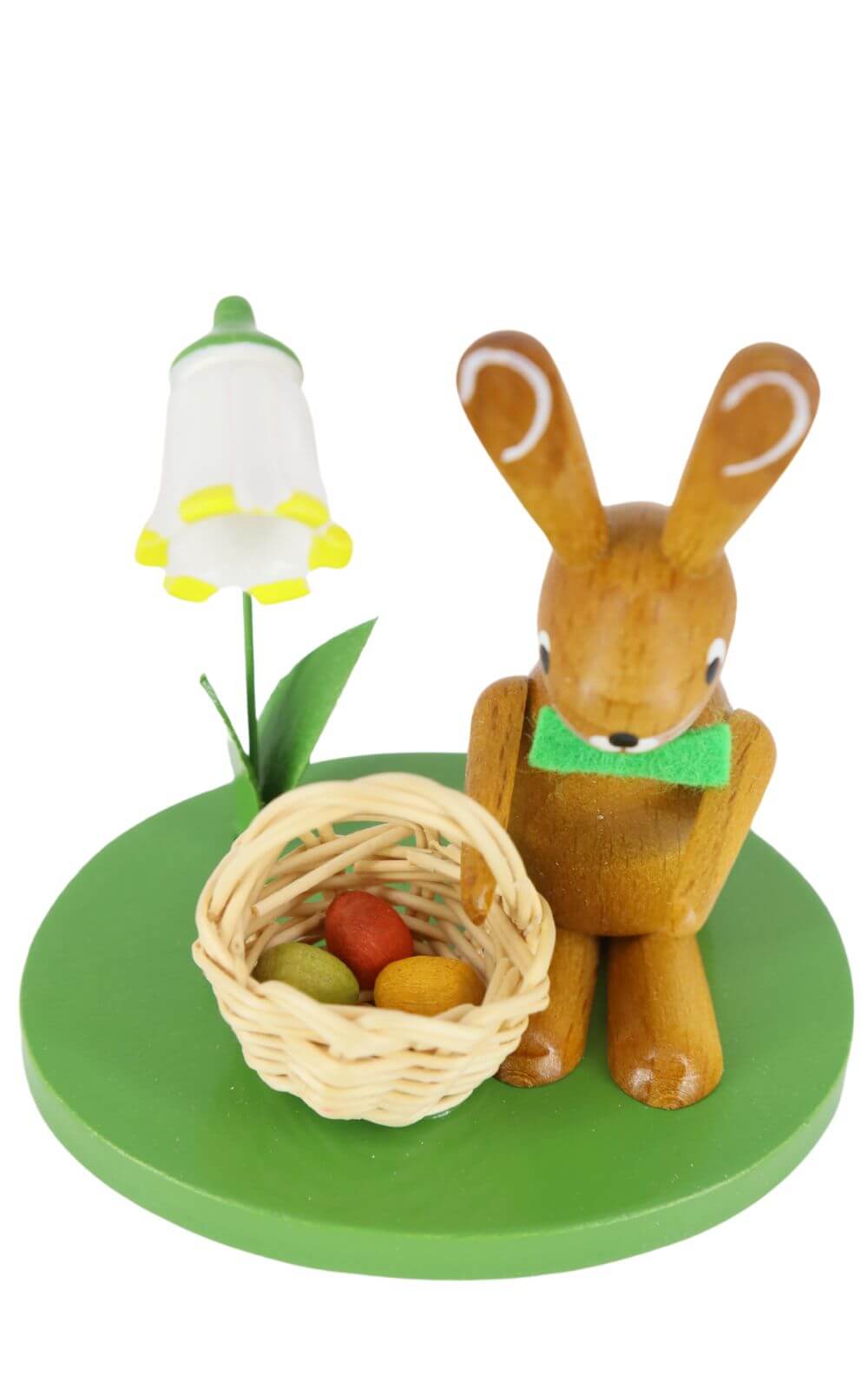 Osterhase mit Korb, 7 cm, farbig von Ralf Zenker_4