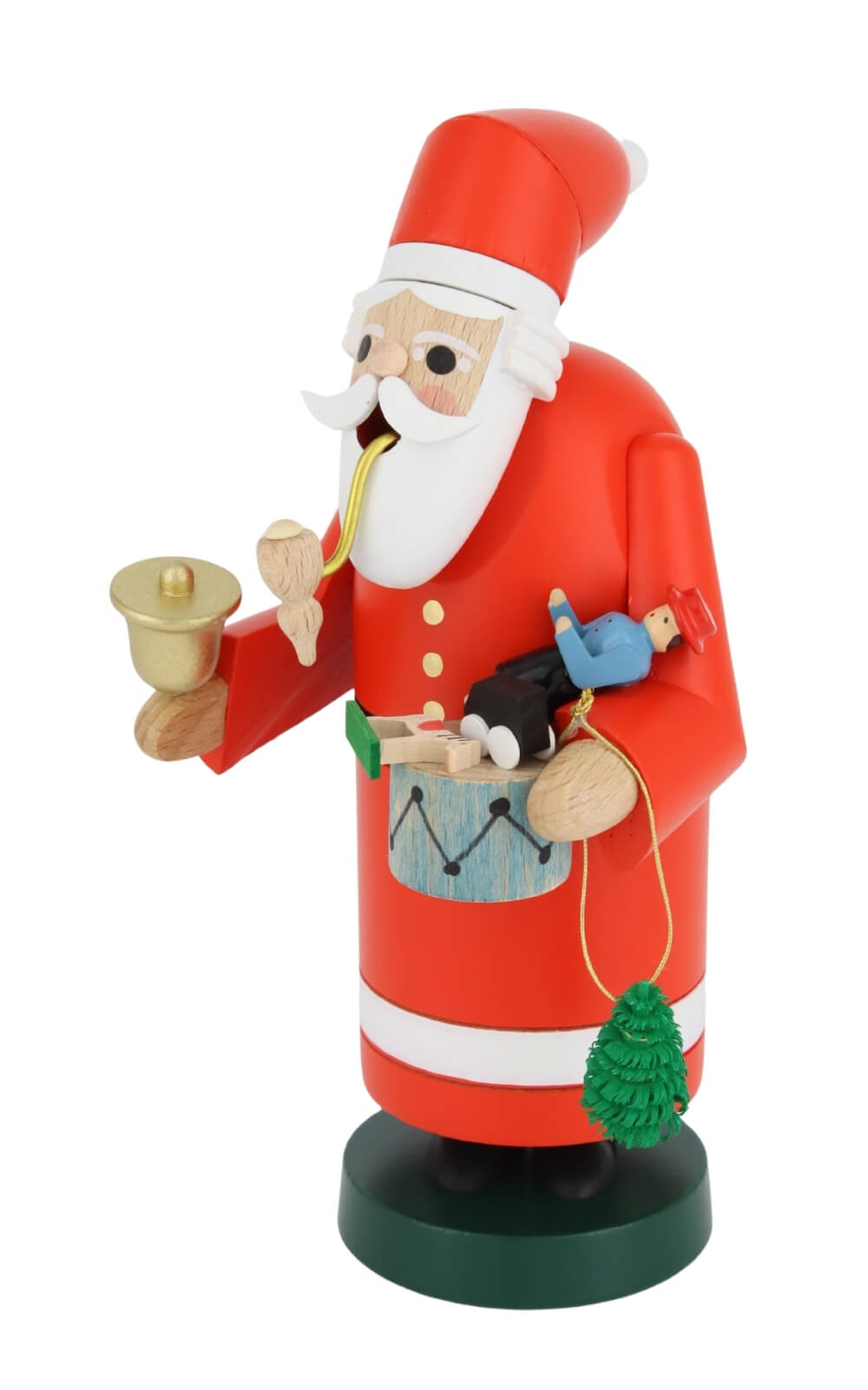 Räuchermännchen Weihnachtsmann, 18 cm, farbig von Richard Glässer_2