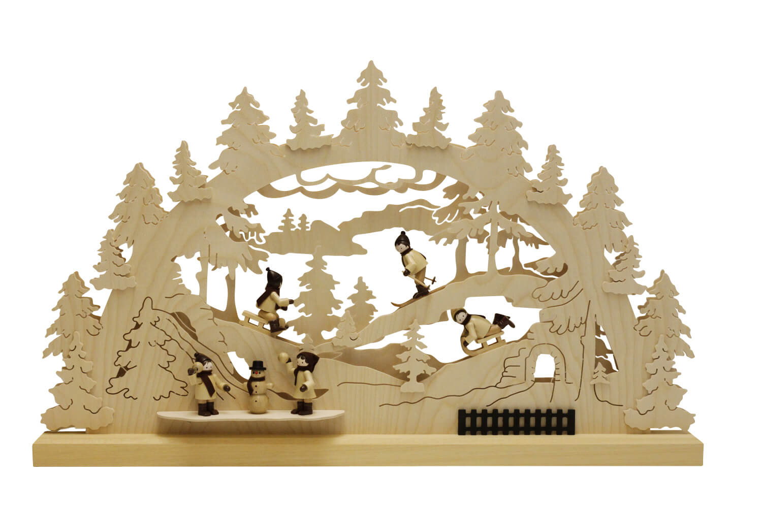 Schwibbogen Winterlandschaft, 63 cm von Romy Thiel_Bild2