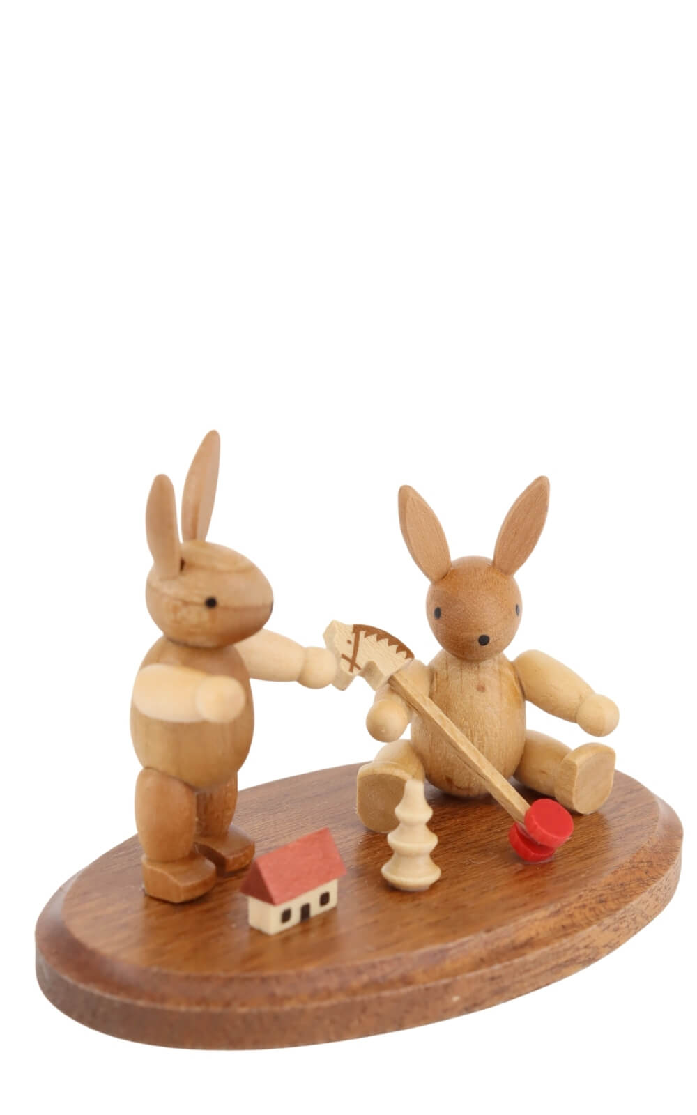 Osterhasen - spielende Kinder, 6 cm von Müller Kleinkunst_2