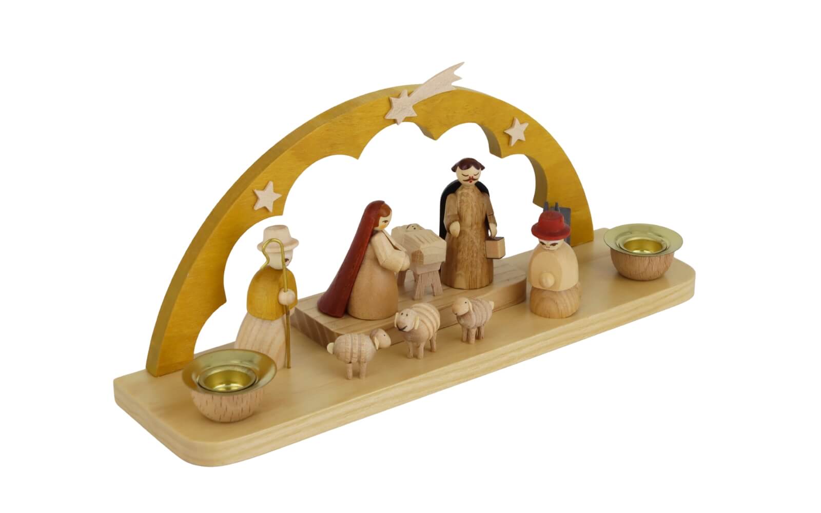 Kerzenhalter Heilige Familie, 20 cm von Richard Glässer_3