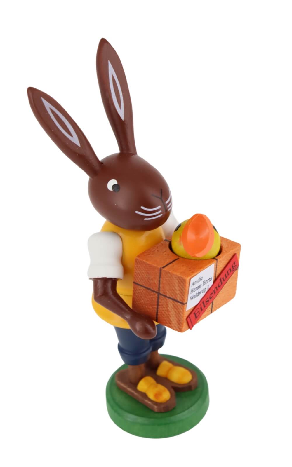 Osterhase Postbote, 9 cm von Thomas Preißler_2