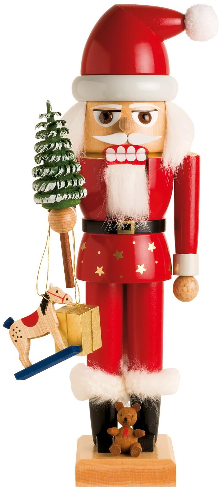 Nussknacker Santa Claus, 29 cm, farbig von KWO