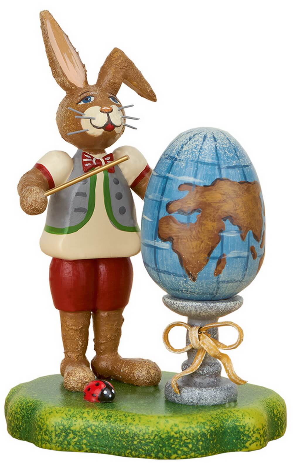 Osterhase - Hasenschule Unser Meisterschüler von Hubrig Volkskunst