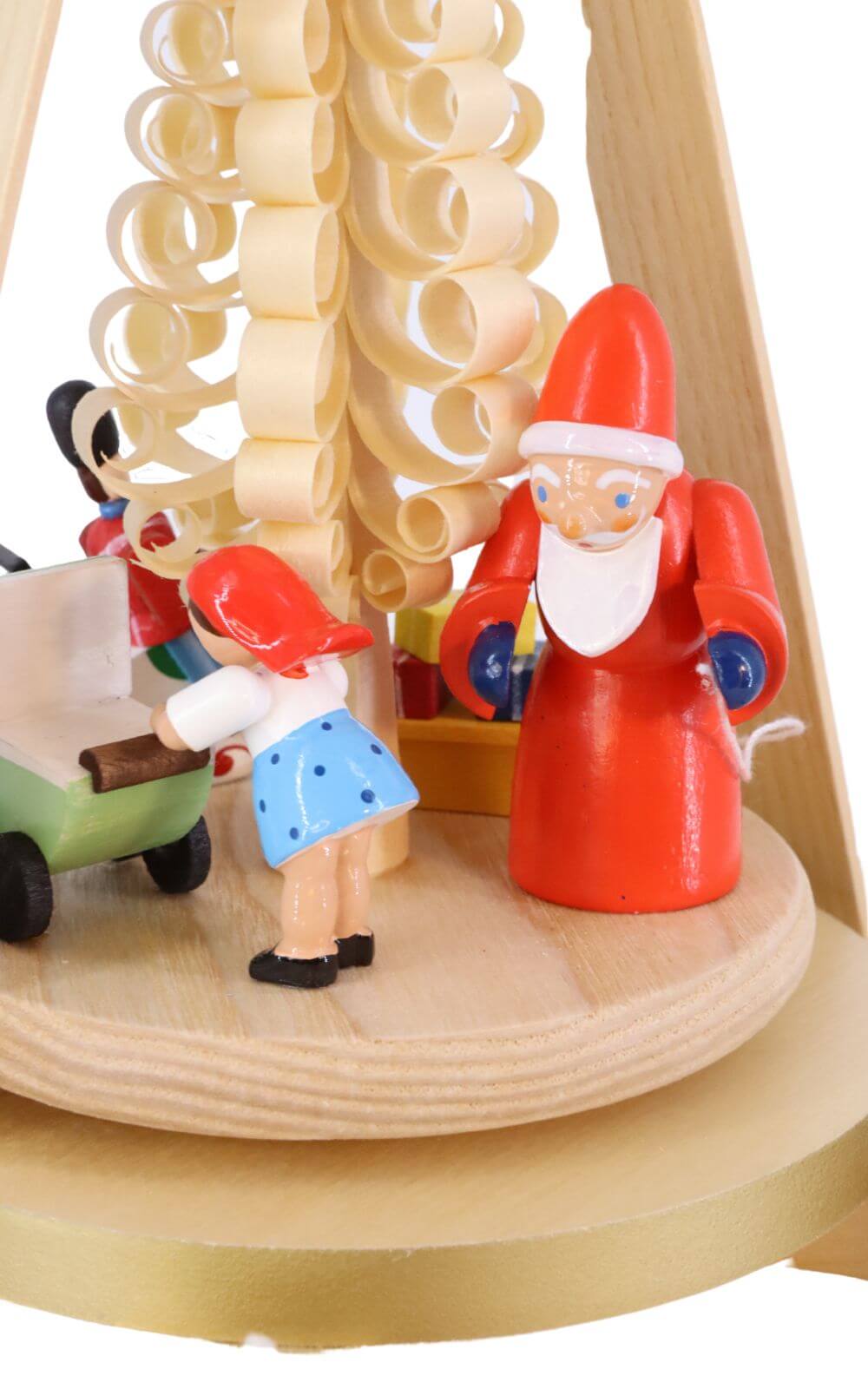 Weihnachtspyramide mit Bescherung, 28 cm von Richard Glässer_3