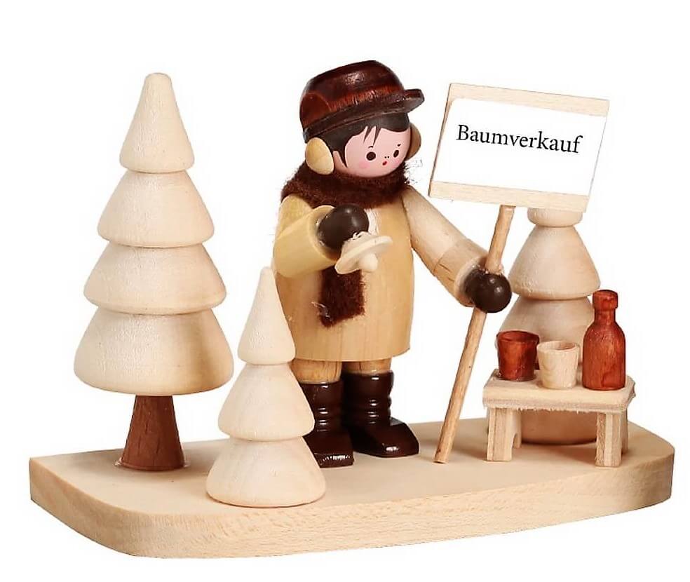 Miniatur Baumverkauf, natur von Romy Thiel