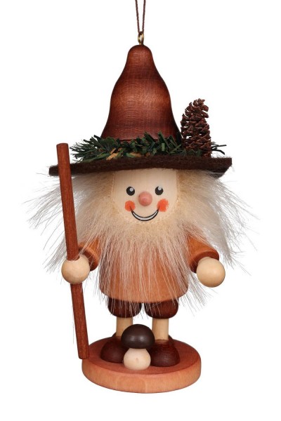 Christmas Tree Decorations & Ornaments gnome, nature, 11,5 cm, Christian Ulbricht GmbH & Co KG Seiffen/ Erzgebirge