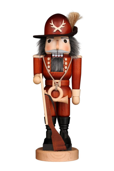 Nutcracker Forester, natural, 15 inch (38 cm) by Christian Ulbricht, Made in Germany – Premium German holiday décor