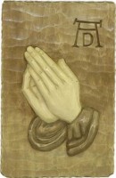 Vorschau: Relief - Betende Hände geschnitzt in verschiedenen Größen von Schnitzkunst aus dem Erzgebirge