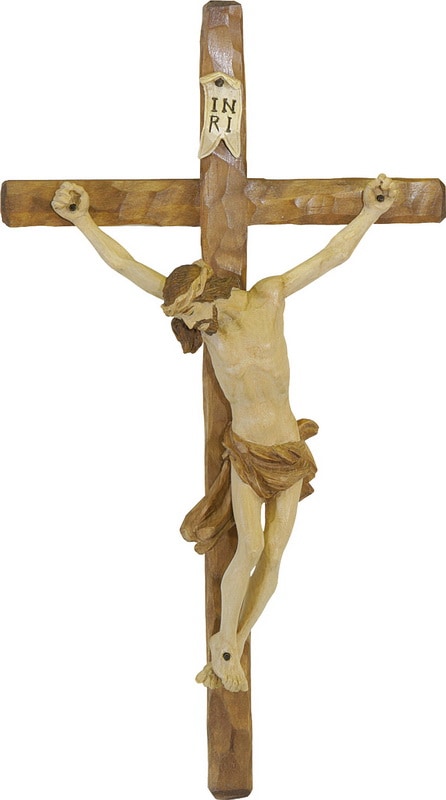 Kruzifix, geschnitzt, in verschiedenen Größen von Schnitzkunst aus dem Erzgebirge_Bild1