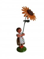 Vorschau: Blumenkind von WEHA-Kunst mit dem Motiv Mädchen mit Sonnenblume_Bild1