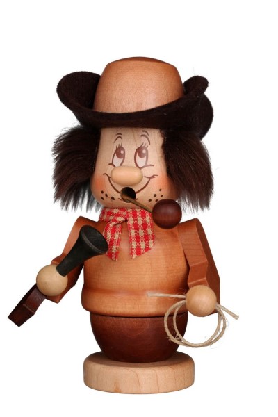 Räuchermännchen Miniwichtel Cowboy, 14 cm von Christian Ulbricht
