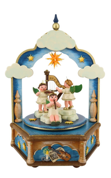 Music Box Silent Night, 26 cm (10.2 inch), Melody Silent Night by Hubrig Volkskunst_1