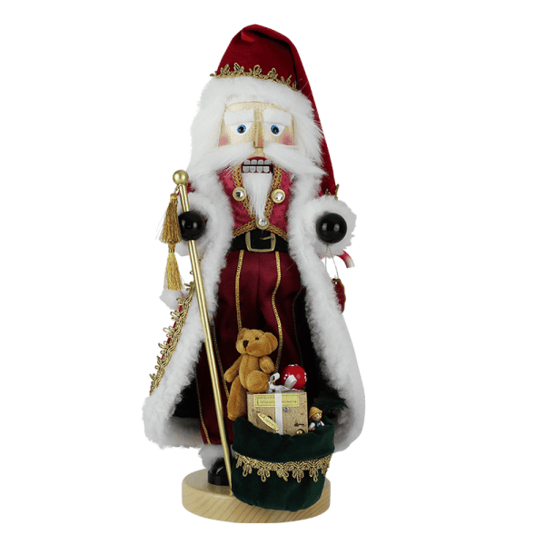Nussknacker Cozy Santa mit Spieluhr, 49 cm von Steinbach